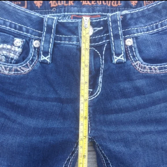 RELISTED BNWOT S 24 Rock Revival Jeans🔥 - Picture 9 of 16